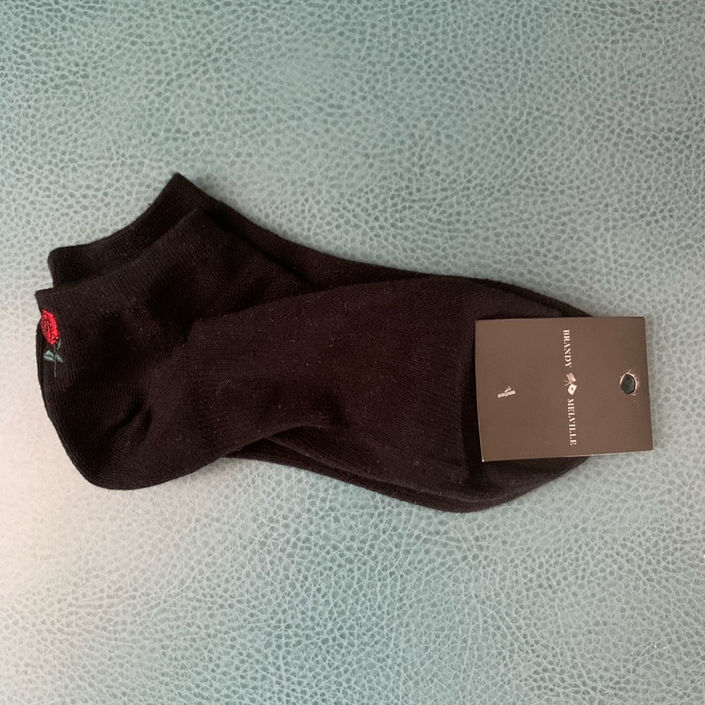 brandy melville rose socks